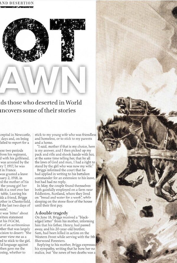 Shot at Dawn: Deserters in WWI